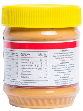 Banana Peanut Butter 340g